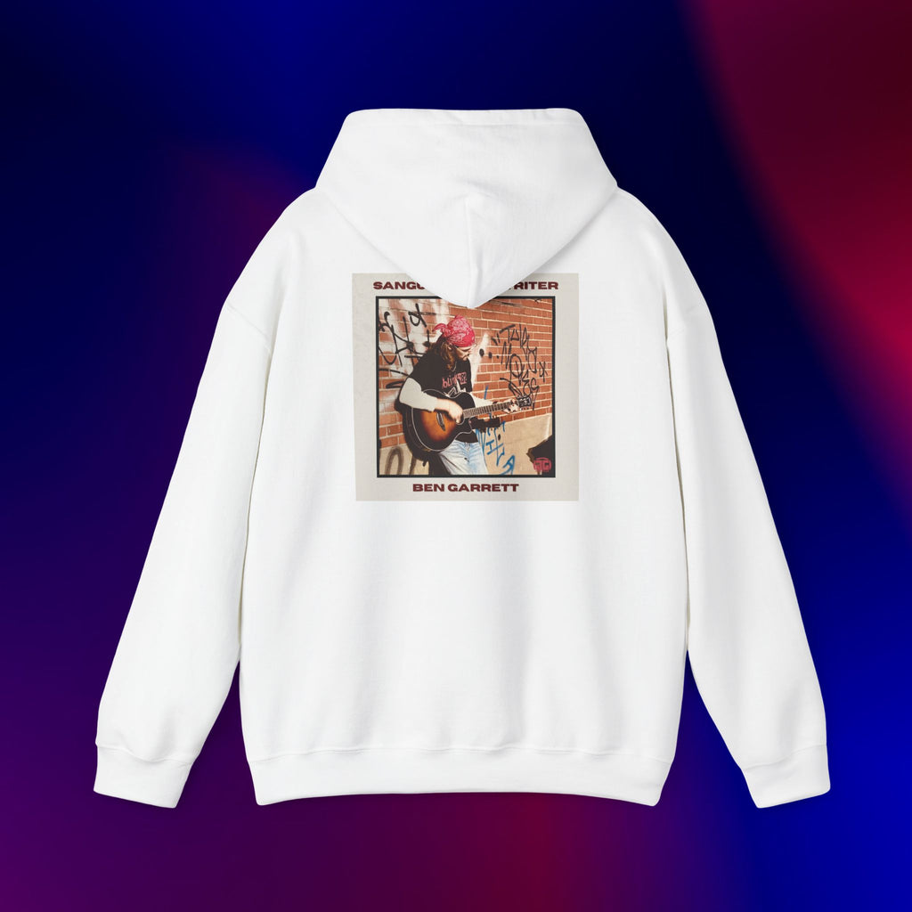 Hooded Sweatshirt "Sanguine Songwriter" Design 1
