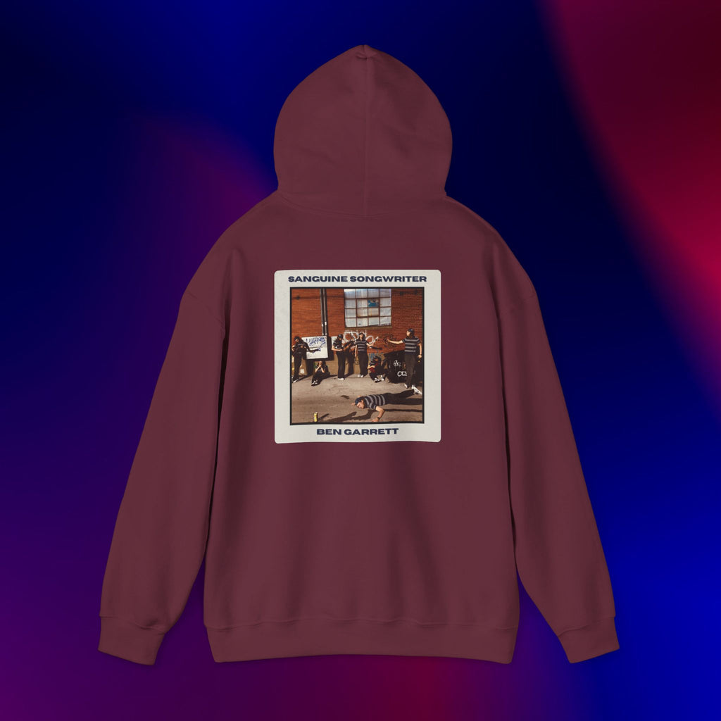 Hooded Sweatshirt "Sanguine Songwriter" Design 2