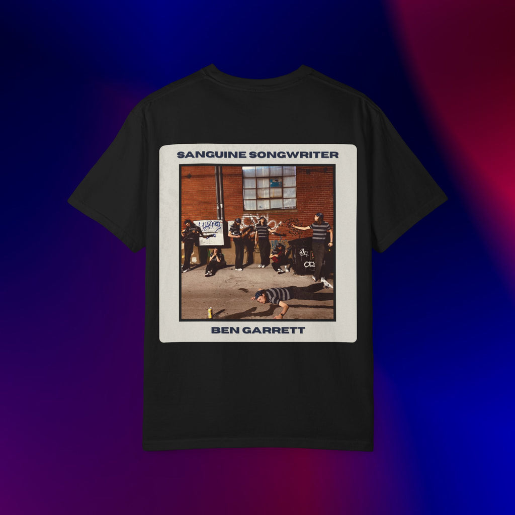 Album Art T-Shirt — "Sanguine Songwriter" Ben Garrett Graphic Tee