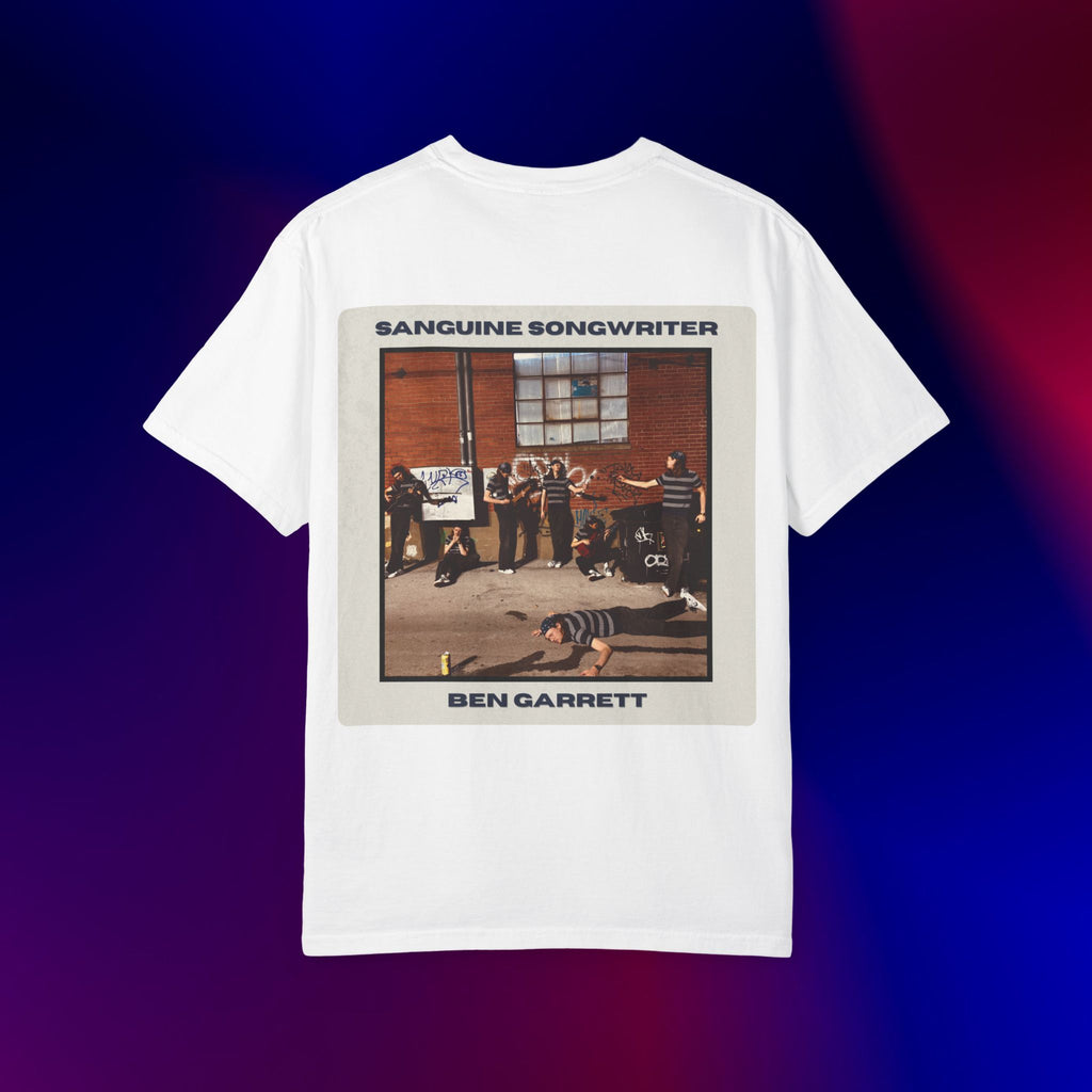 Album Art T-Shirt — "Sanguine Songwriter" Ben Garrett Graphic Tee