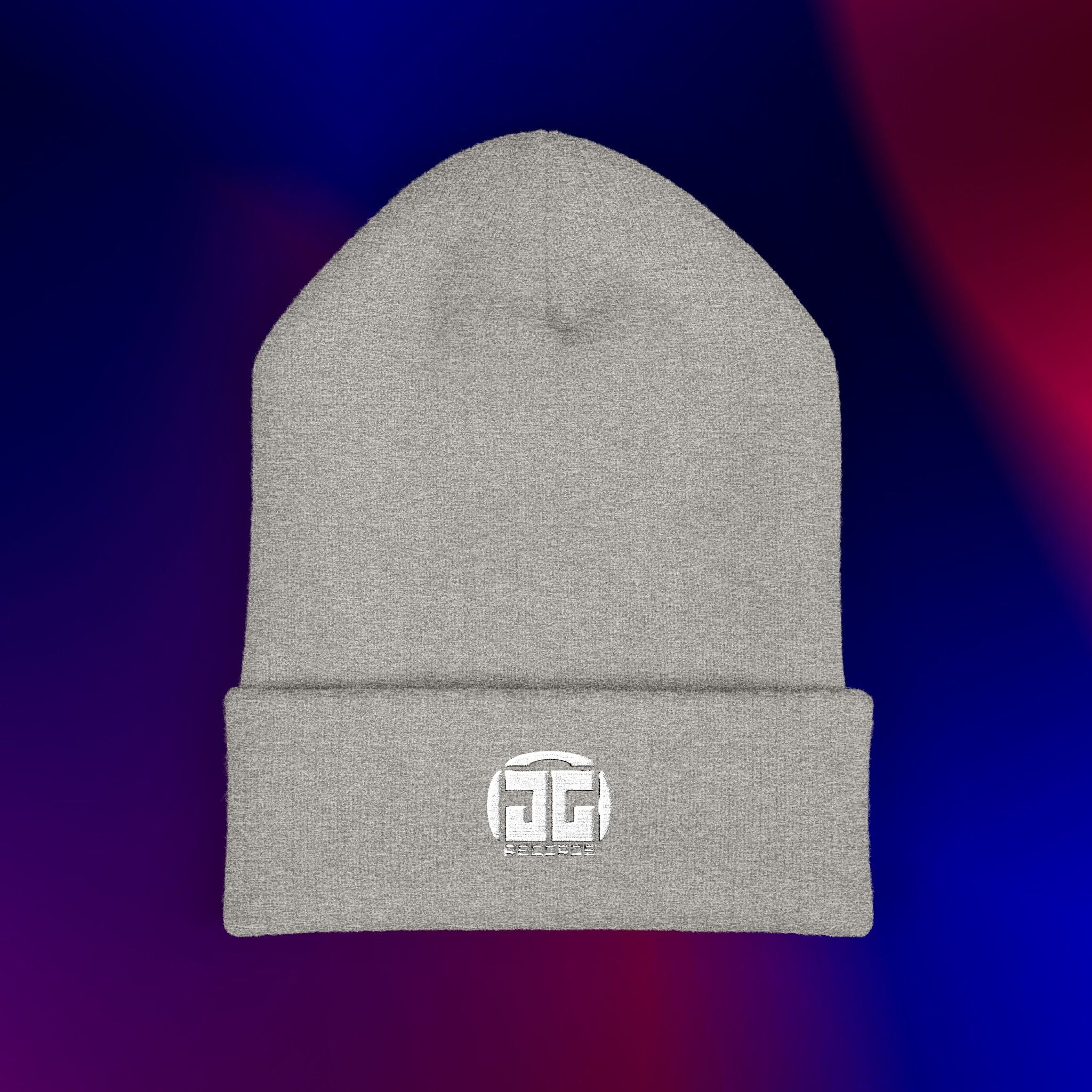 "JG Records" Embroidered Beanie