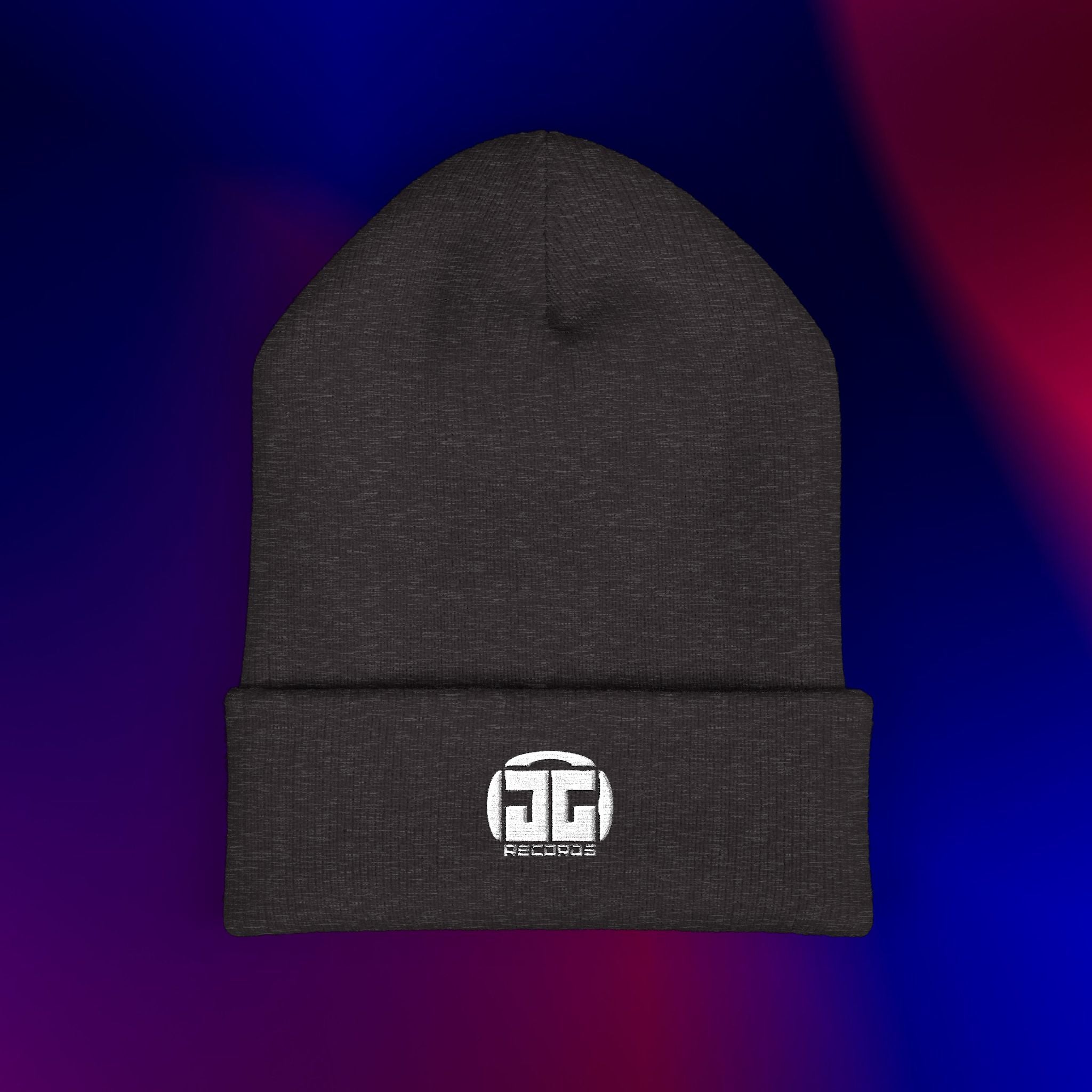 "JG Records" Embroidered Beanie