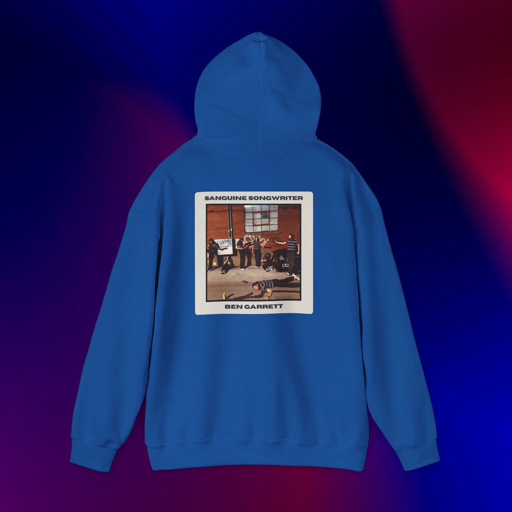 Hooded Sweatshirt "Sanguine Songwriter" Design 2