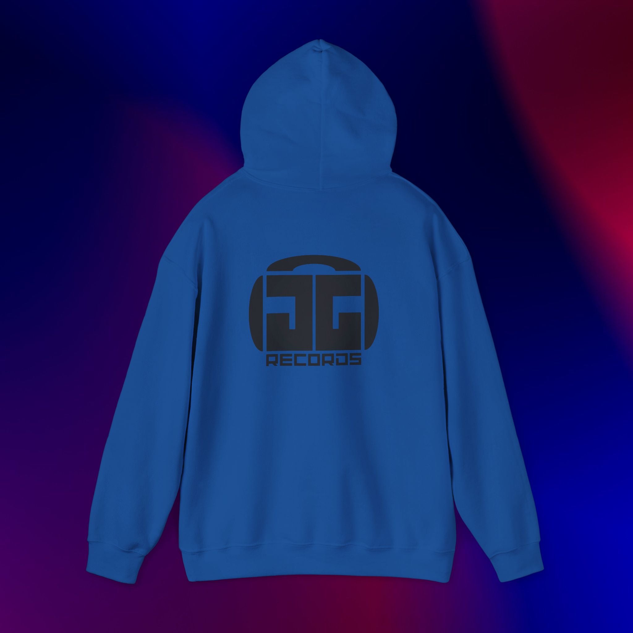JG Records Hoodie (Black Logo)