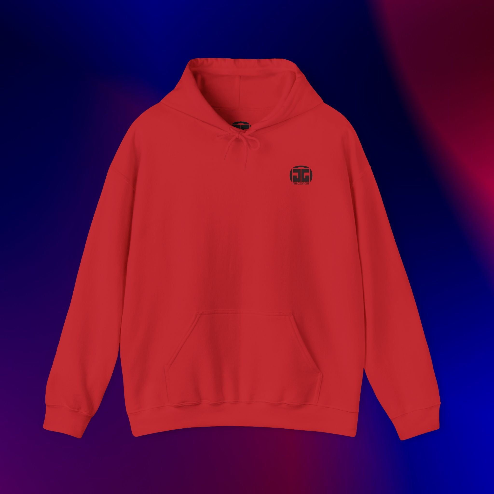 JG Records Hoodie (Black Logo)