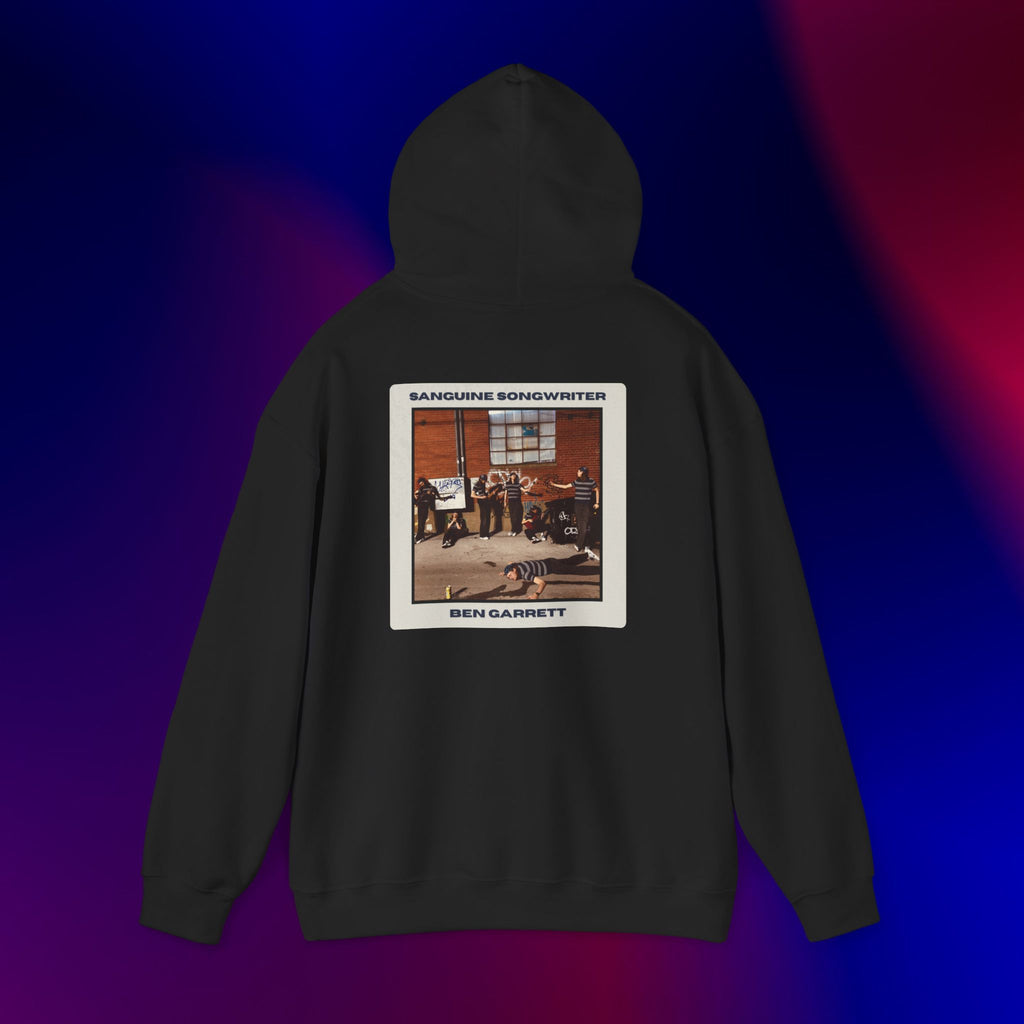 Hooded Sweatshirt "Sanguine Songwriter" Design 2