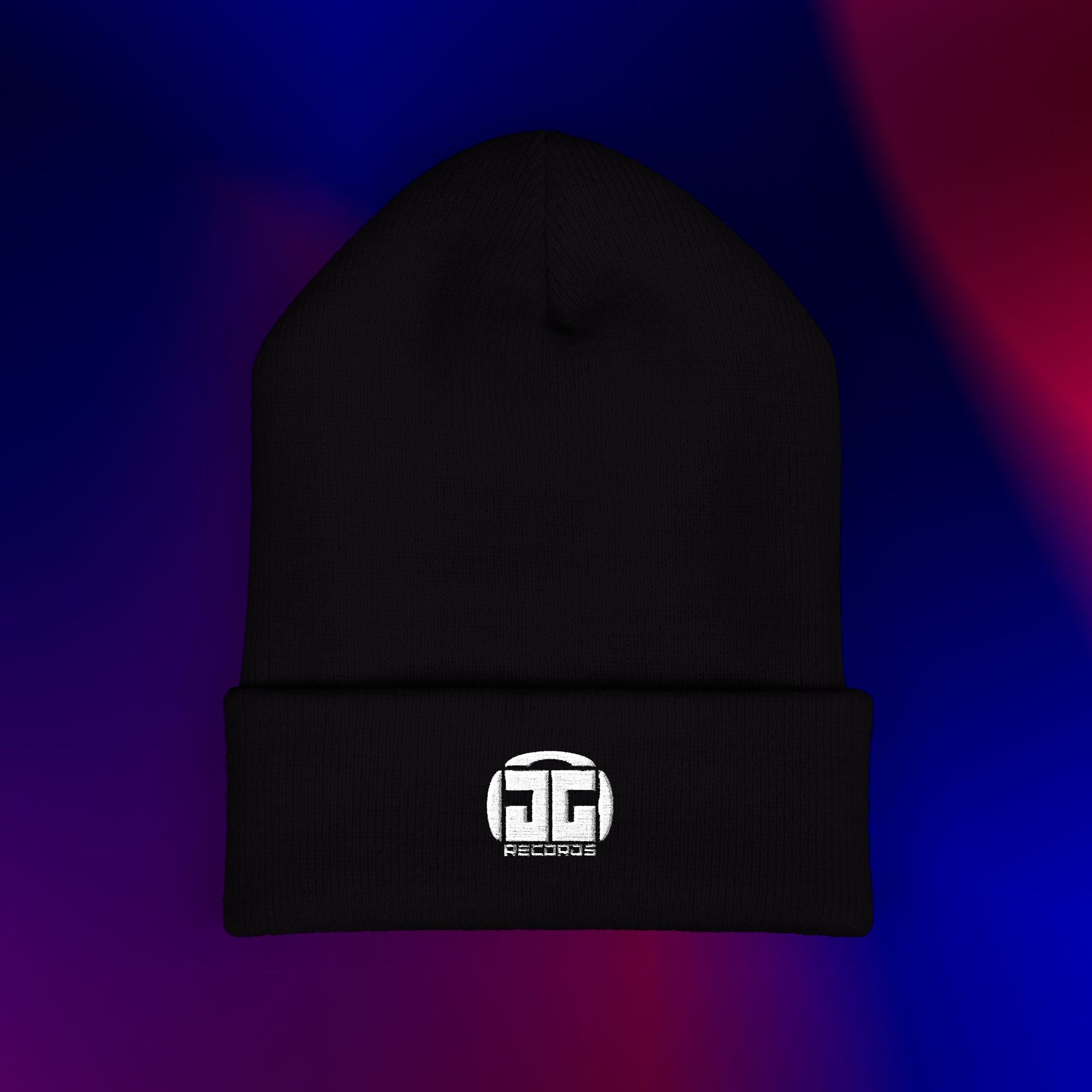 "JG Records" Embroidered Beanie