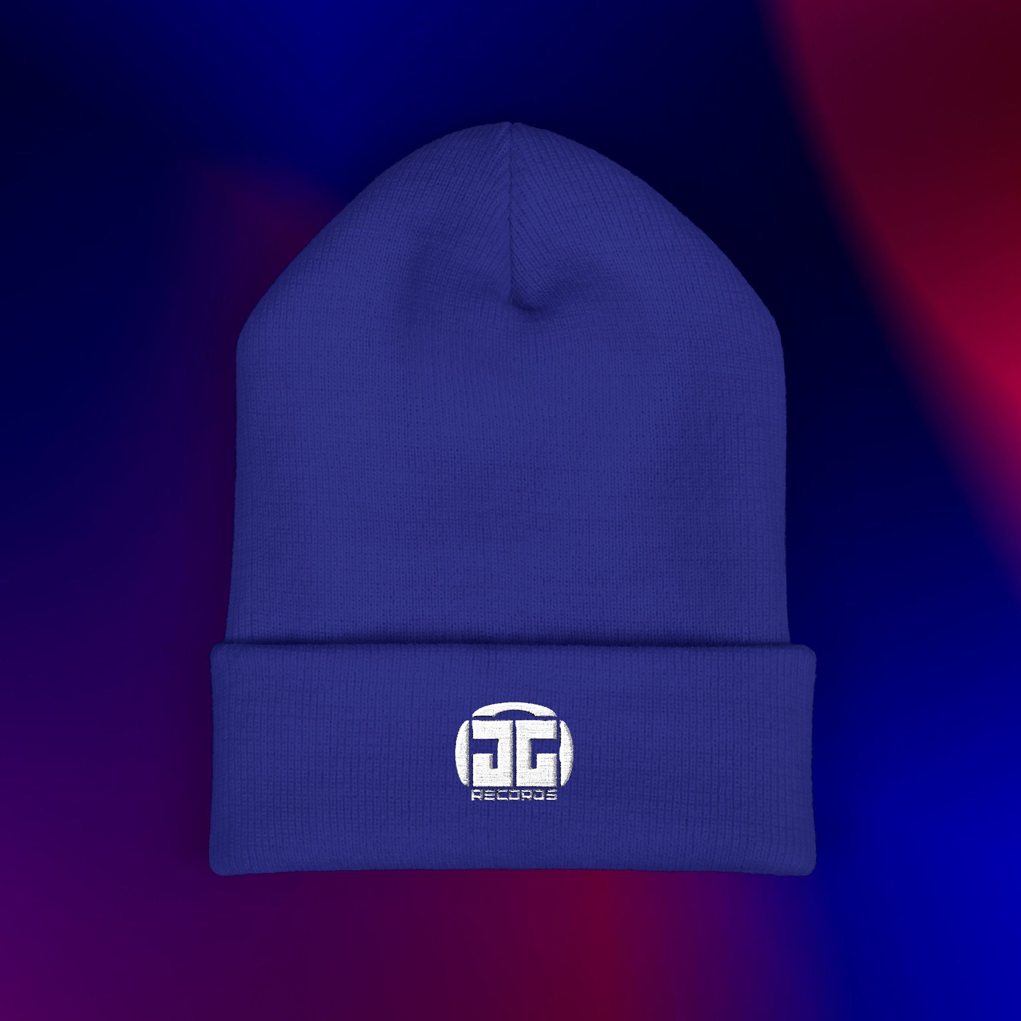"JG Records" Embroidered Beanie