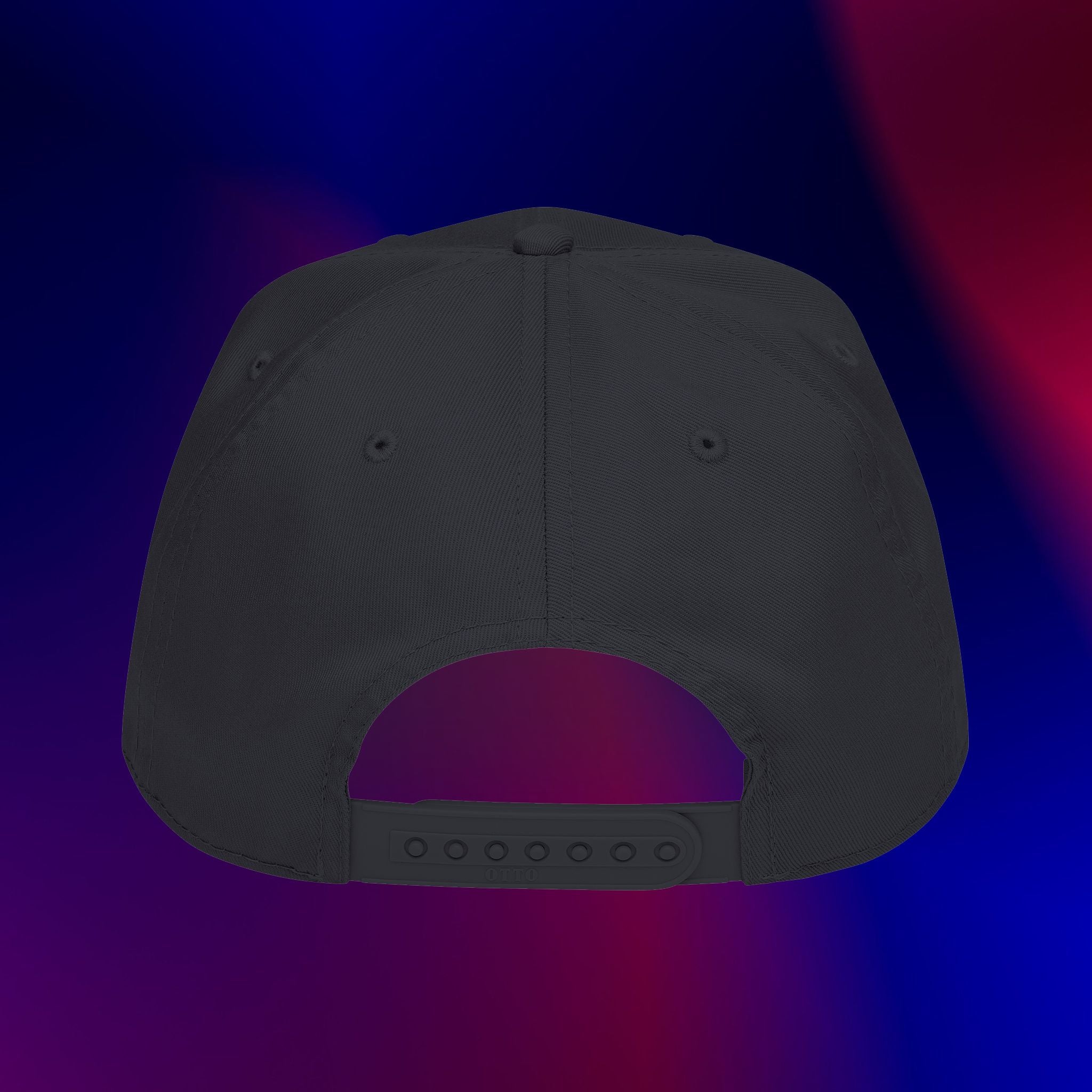Mid Profile Baseball Cap "Sanguine Songwriter" Design 1