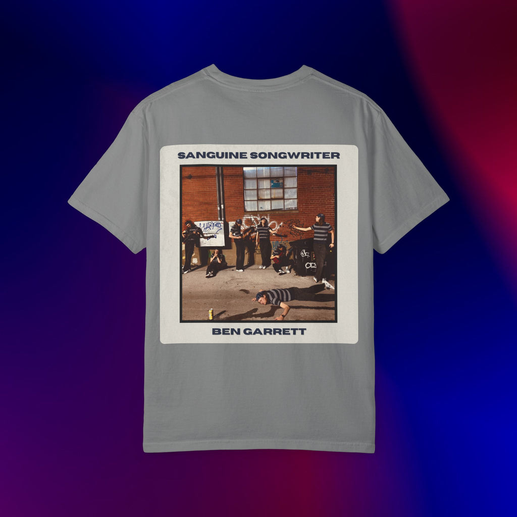 Album Art T-Shirt — "Sanguine Songwriter" Ben Garrett Graphic Tee