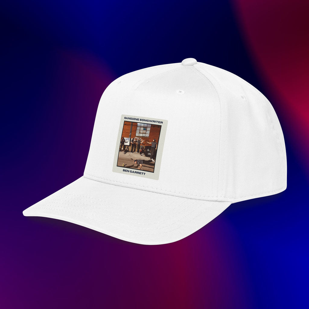 Mid Profile Baseball Cap "Sanguine Songwriter" Design 2