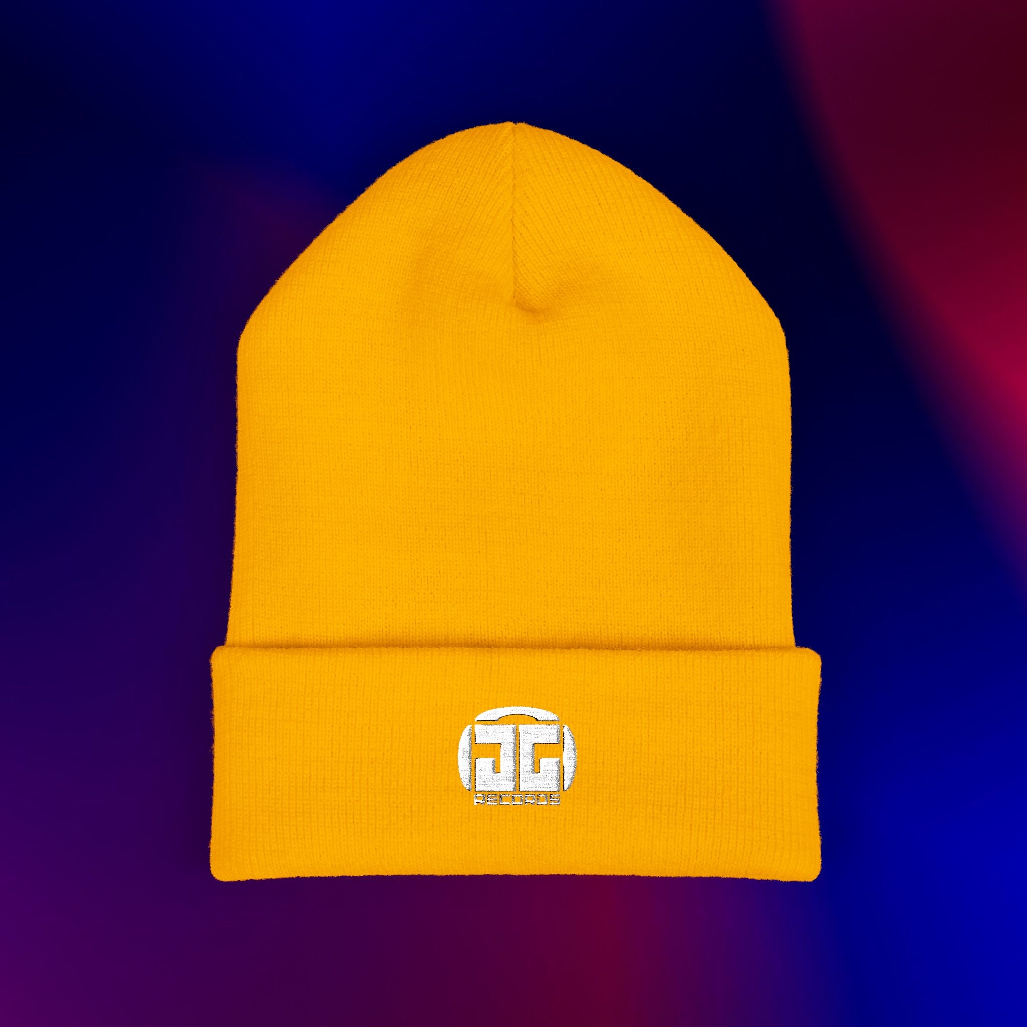 "JG Records" Embroidered Beanie