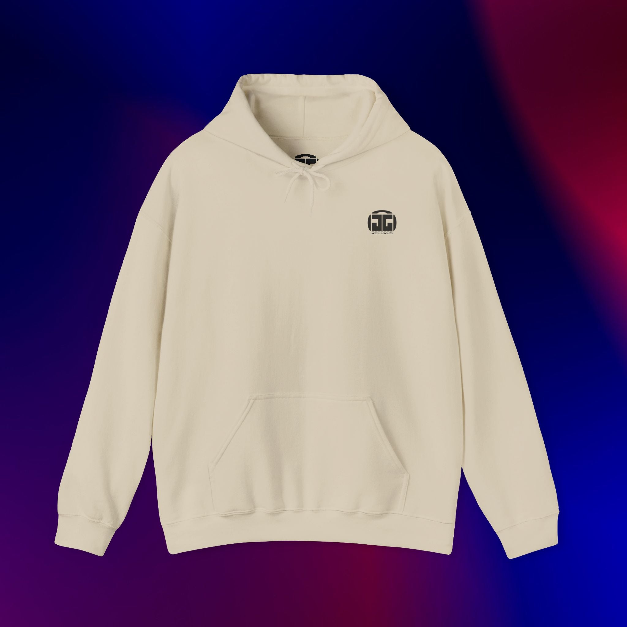 JG Records Hoodie (Black Logo)