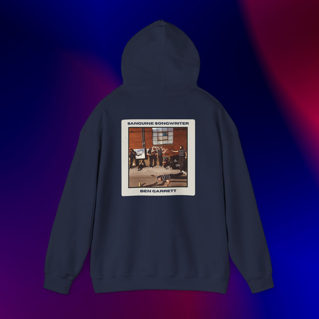Hooded Sweatshirt "Sanguine Songwriter" Design 2