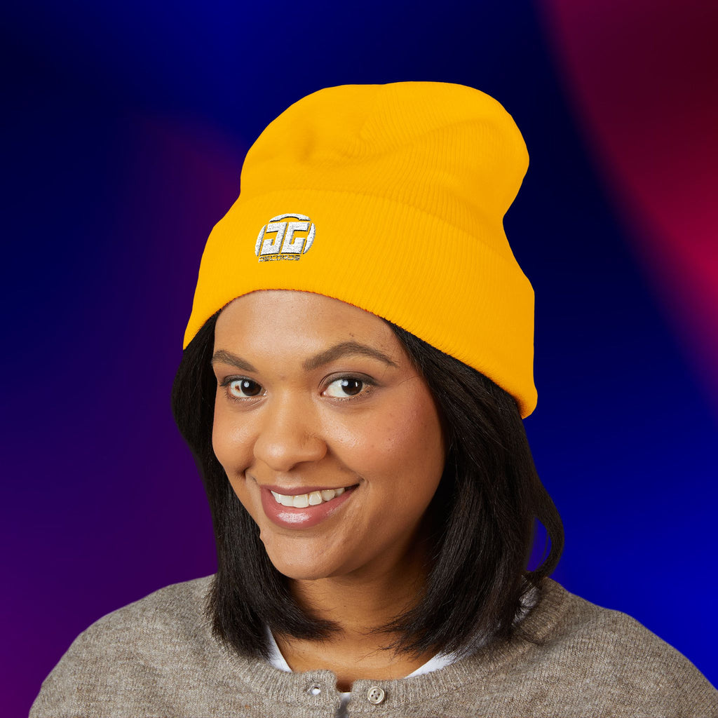 "JG Records" Embroidered Beanie