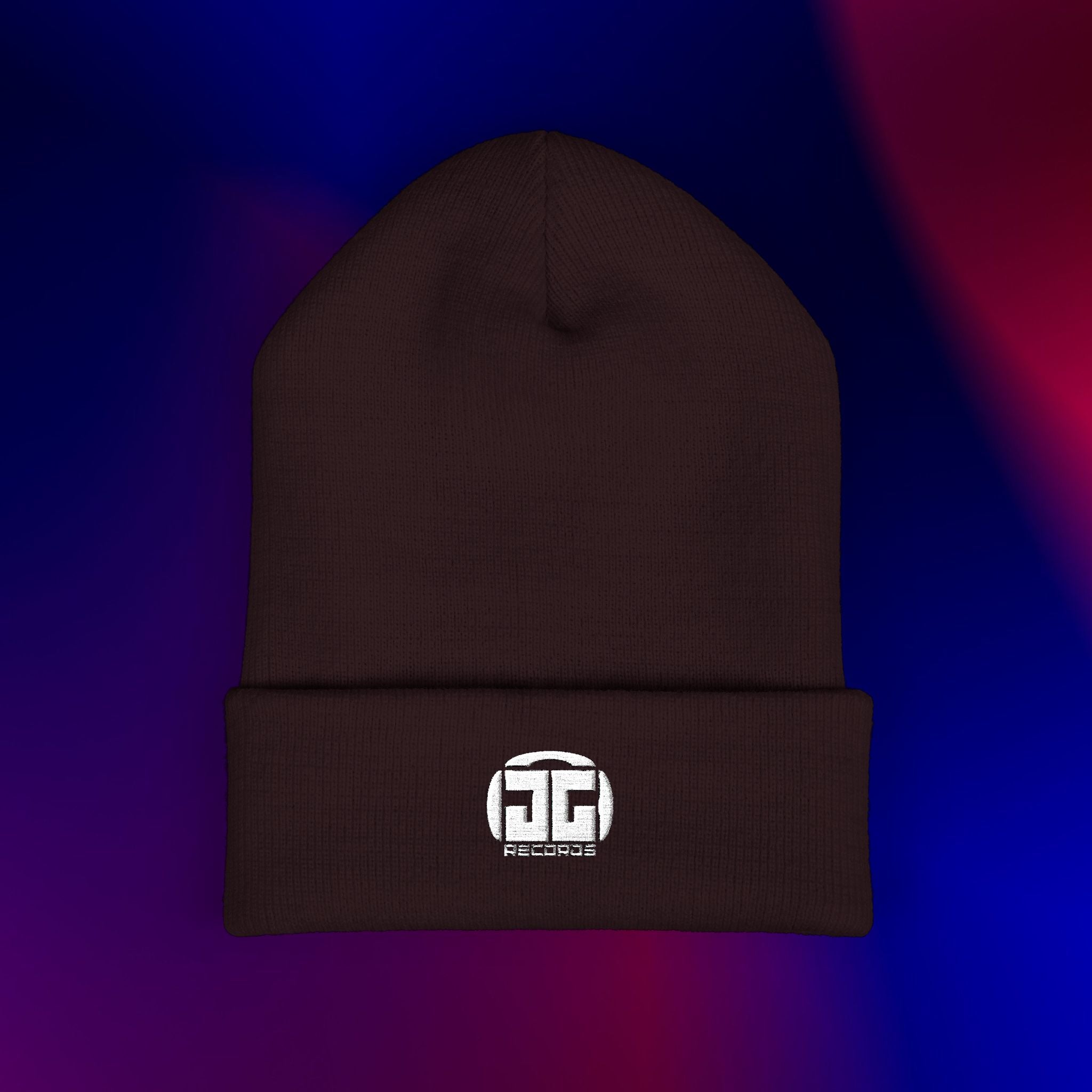 "JG Records" Embroidered Beanie