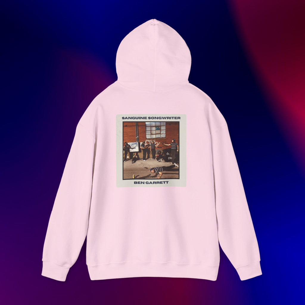 Hooded Sweatshirt "Sanguine Songwriter" Design 2