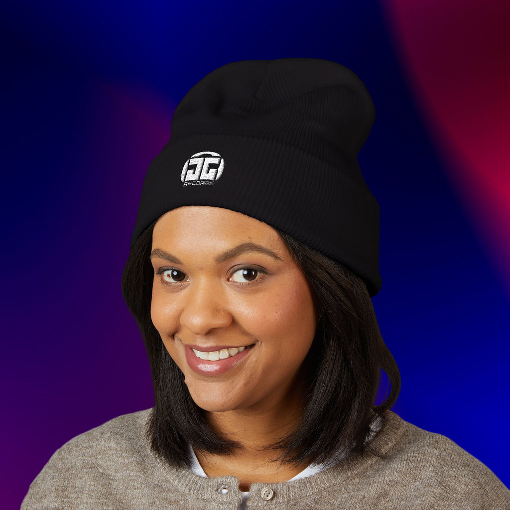 "JG Records" Embroidered Beanie