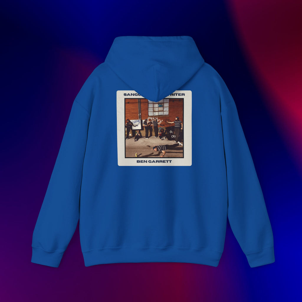 Hooded Sweatshirt "Sanguine Songwriter" Design 2