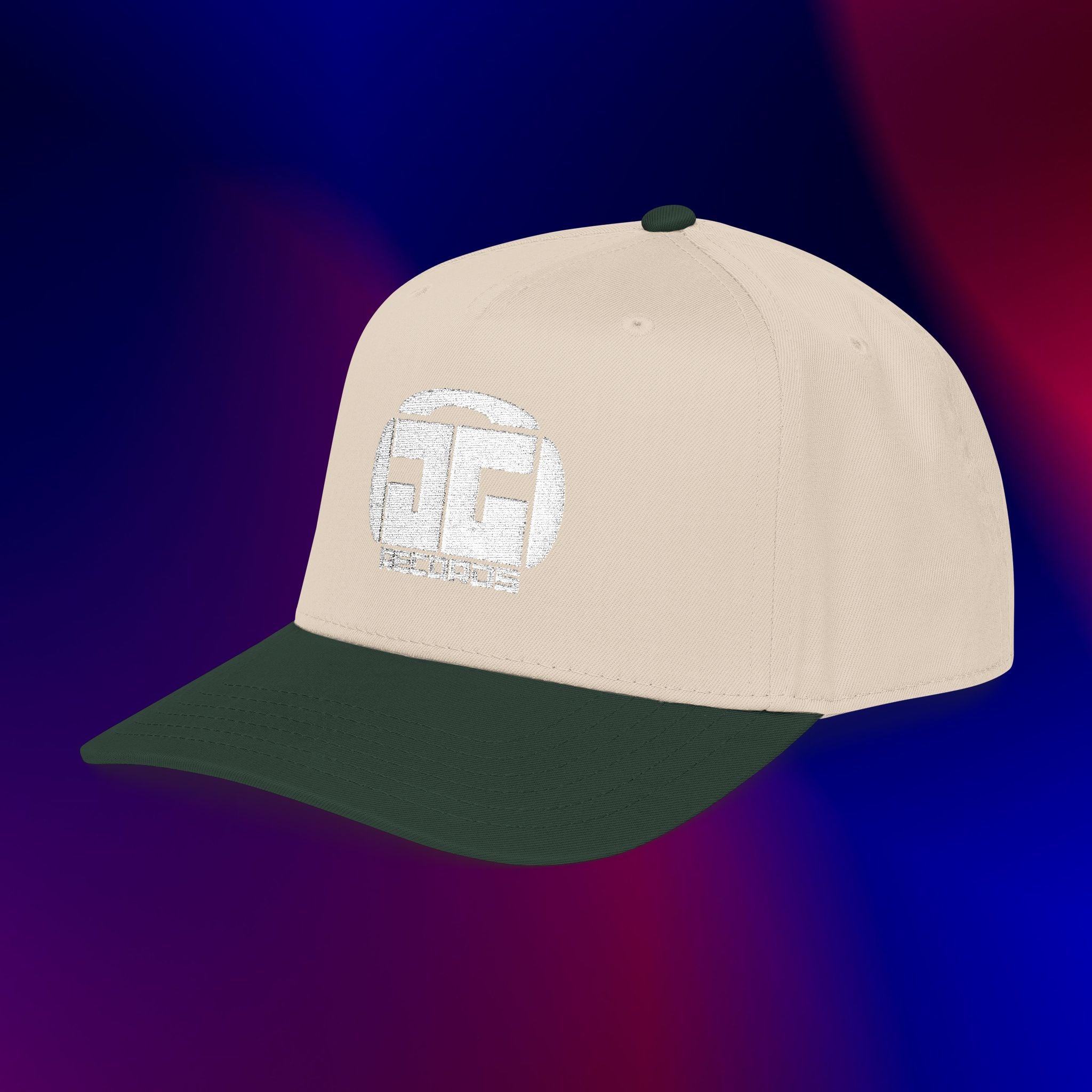 JG Records Embroidered Logo (White) Hat