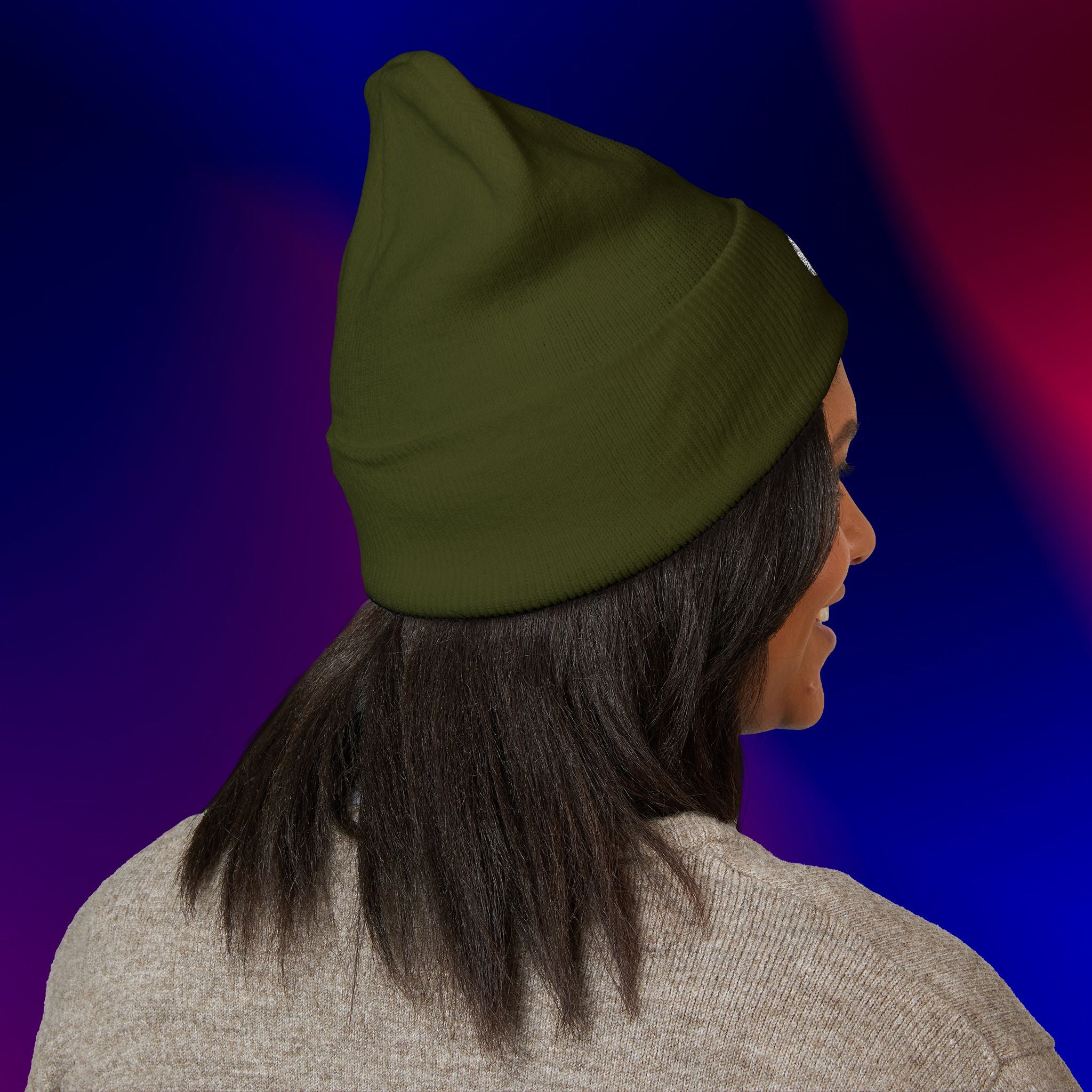 "JG Records" Embroidered Beanie