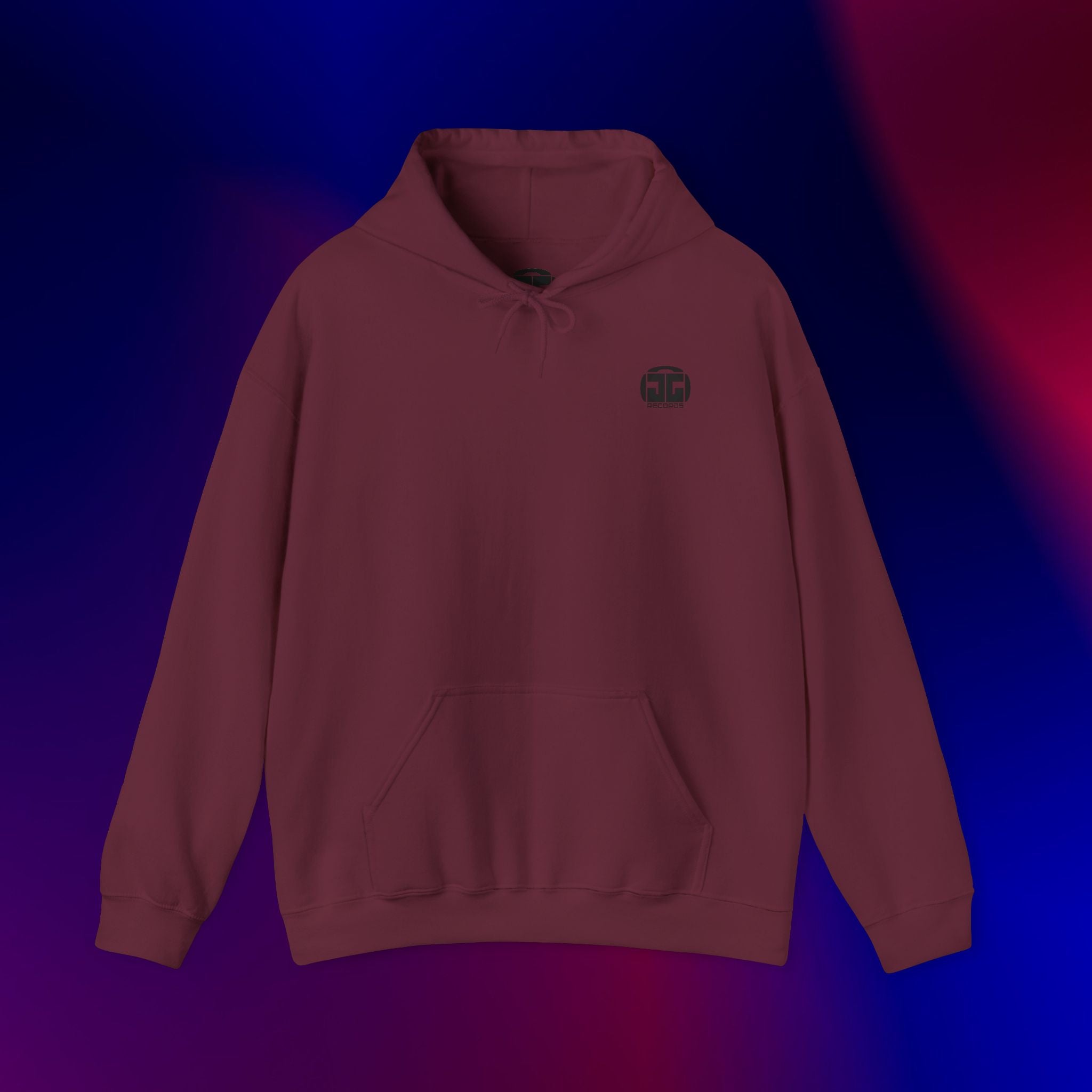 JG Records Hoodie (Black Logo)
