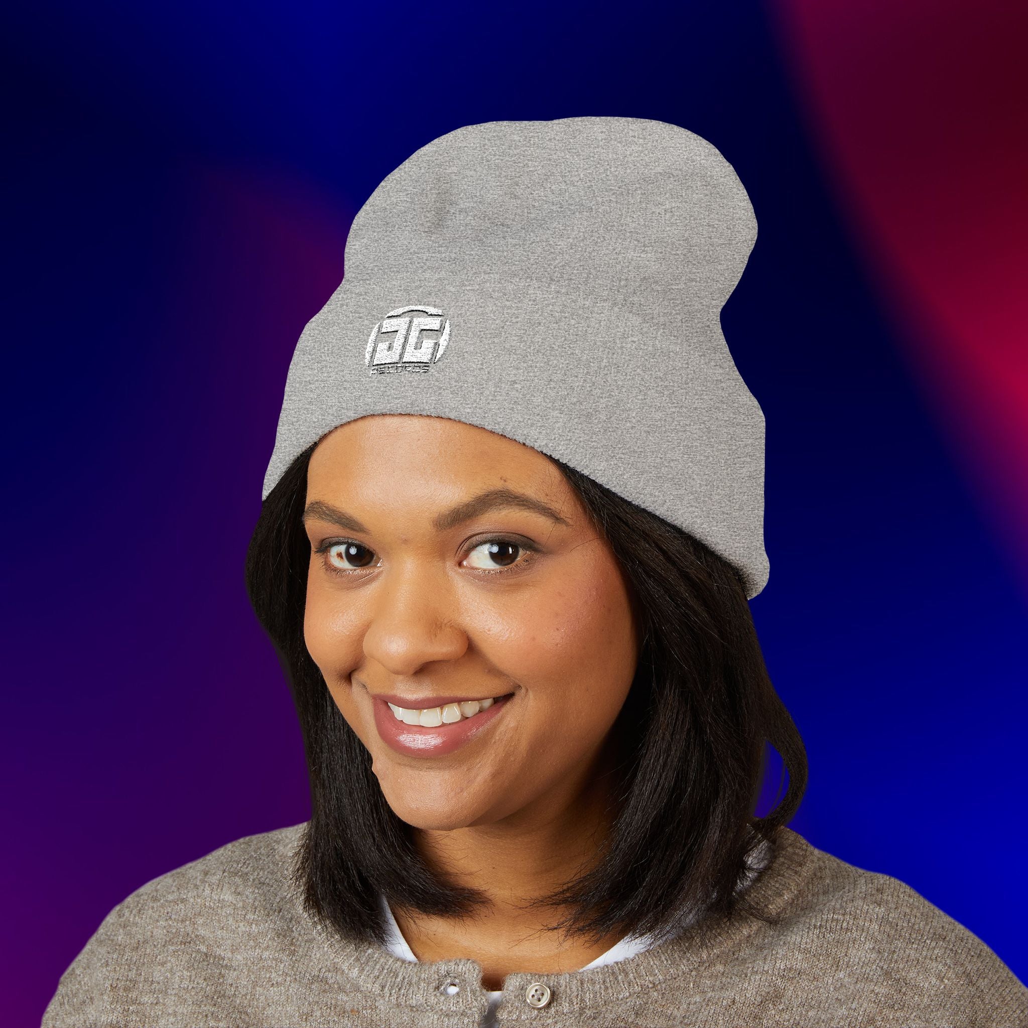 "JG Records" Embroidered Beanie