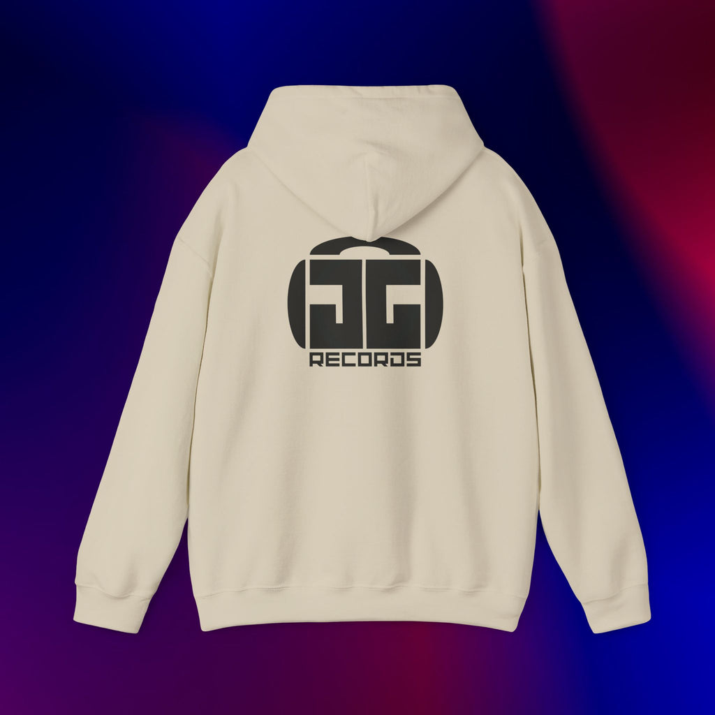 JG Records Hoodie (Black Logo)