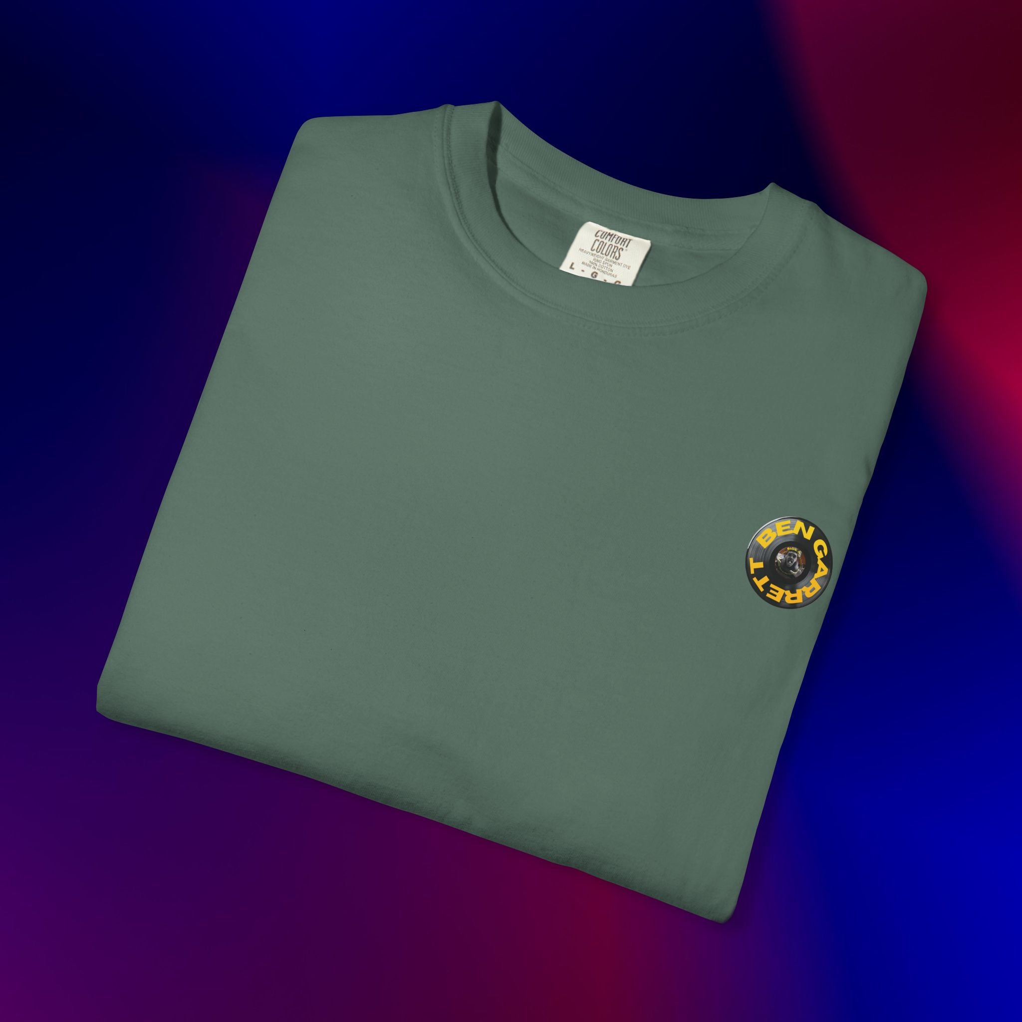 Album Art T-Shirt — "Sanguine Songwriter" Ben Garrett Graphic Tee