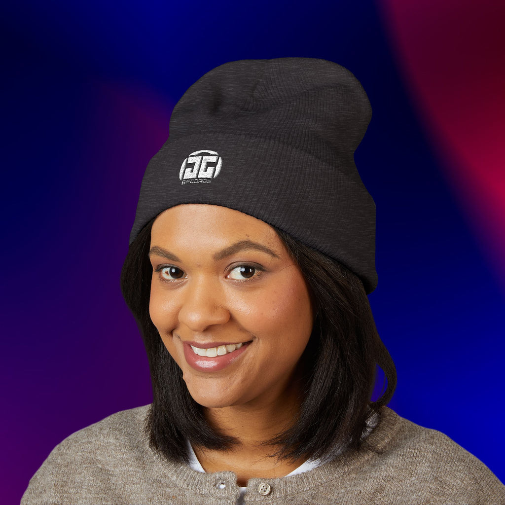 "JG Records" Embroidered Beanie