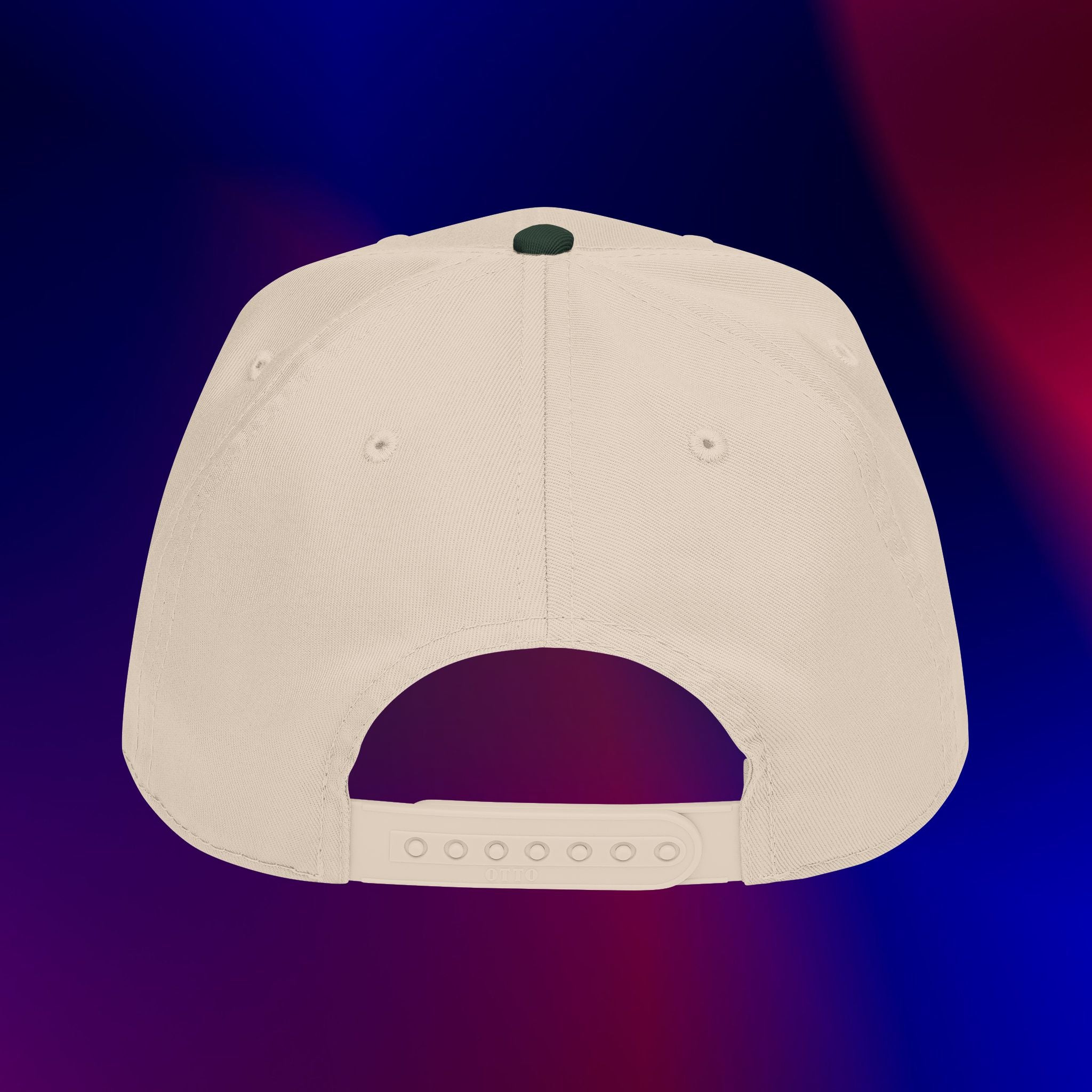 Mid Profile Baseball Cap "Sanguine Songwriter" Design 1