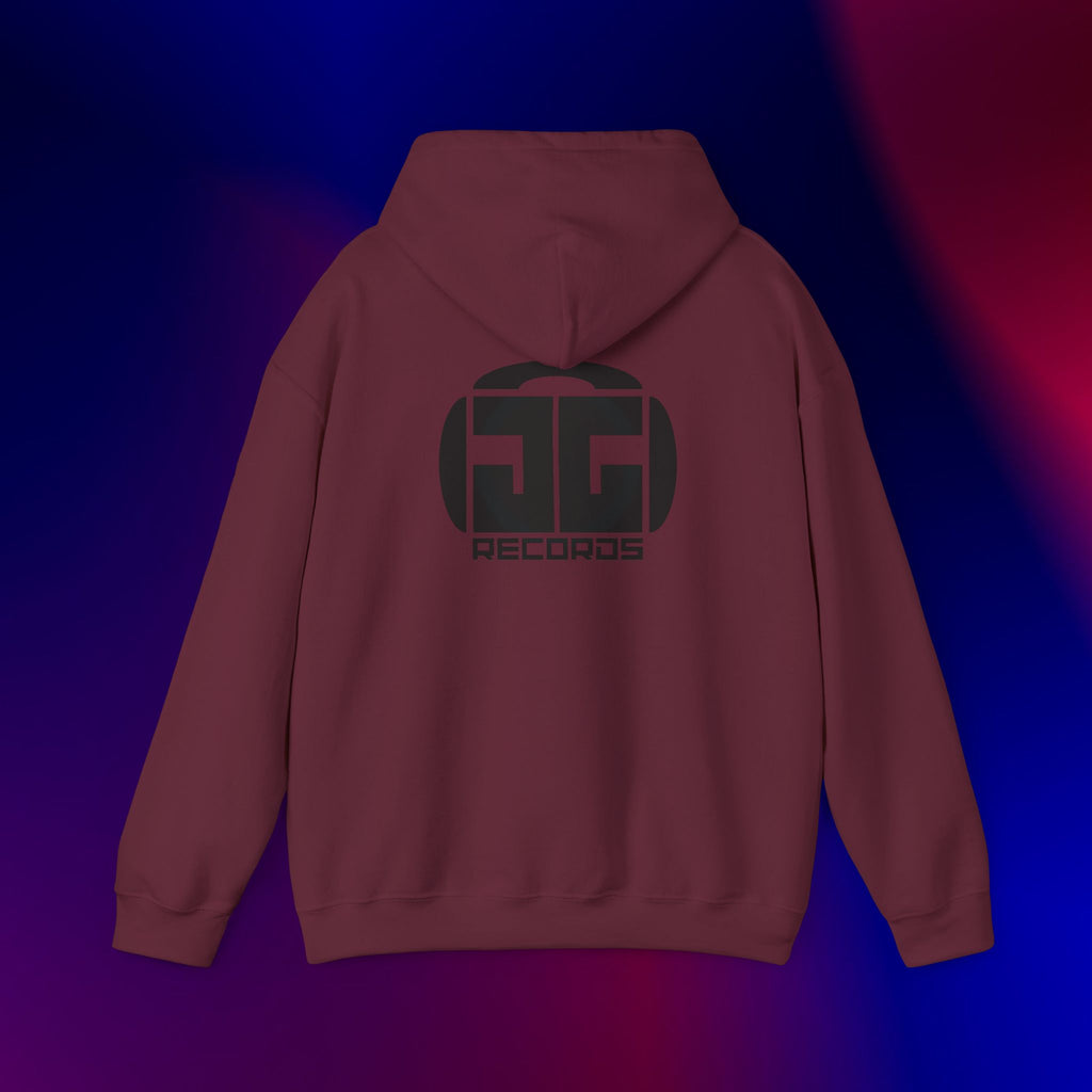 JG Records Hoodie (Black Logo)