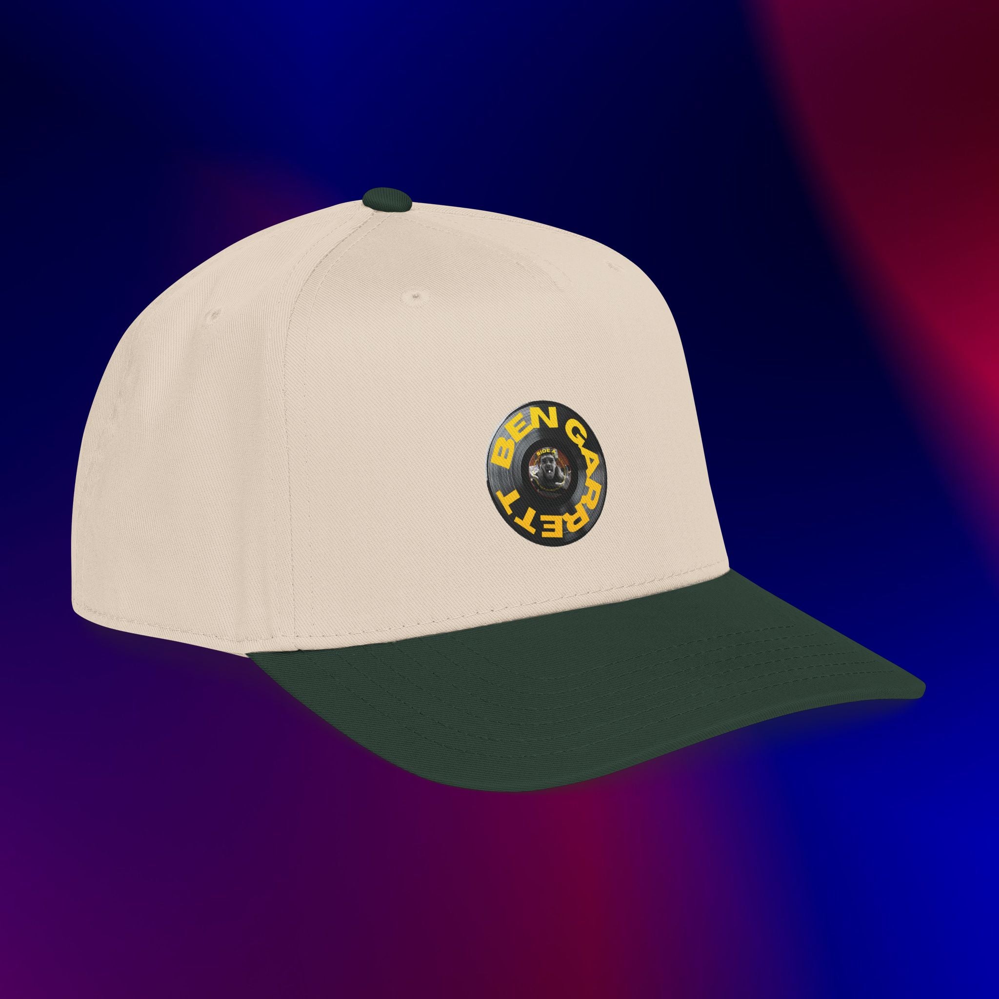 Mid Profile Baseball Cap "Record Spin"