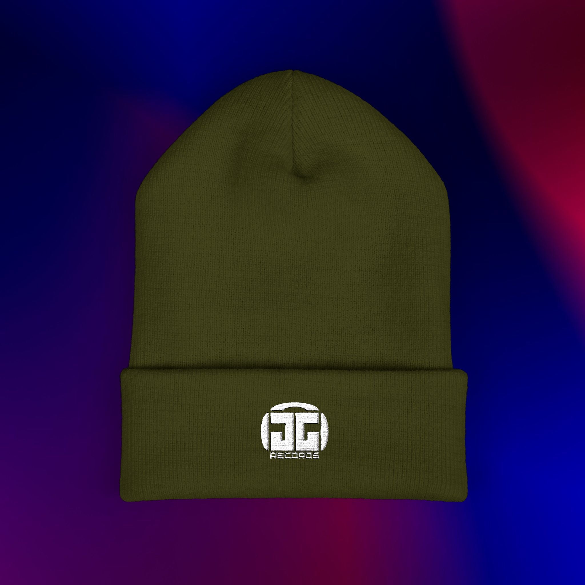 "JG Records" Embroidered Beanie