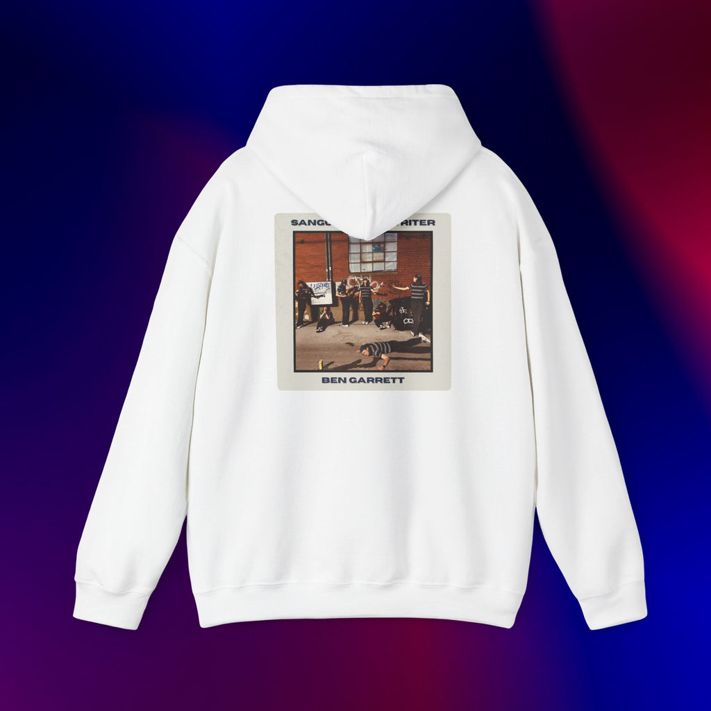 Hooded Sweatshirt "Sanguine Songwriter" Design 2