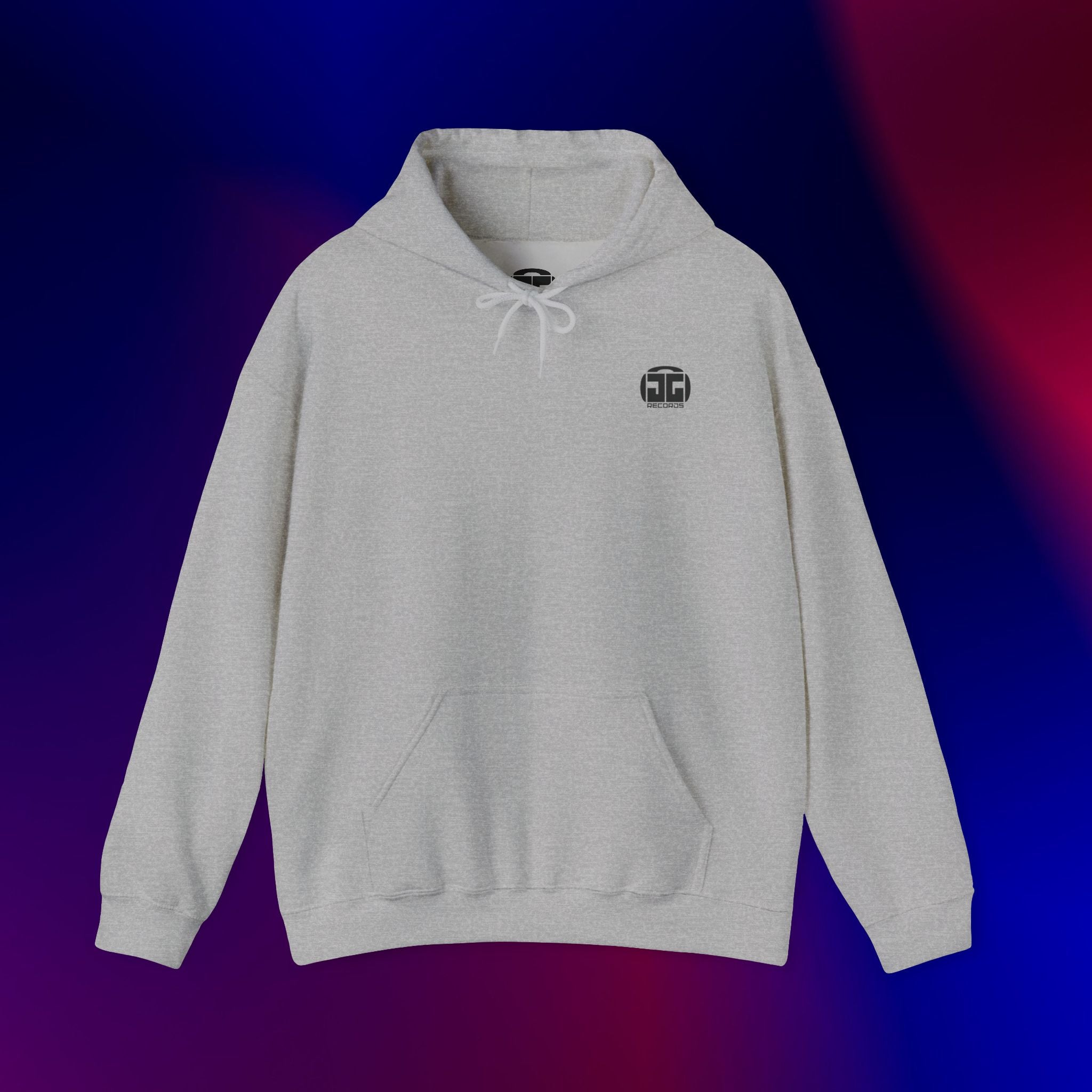 JG Records Hoodie (Black Logo)