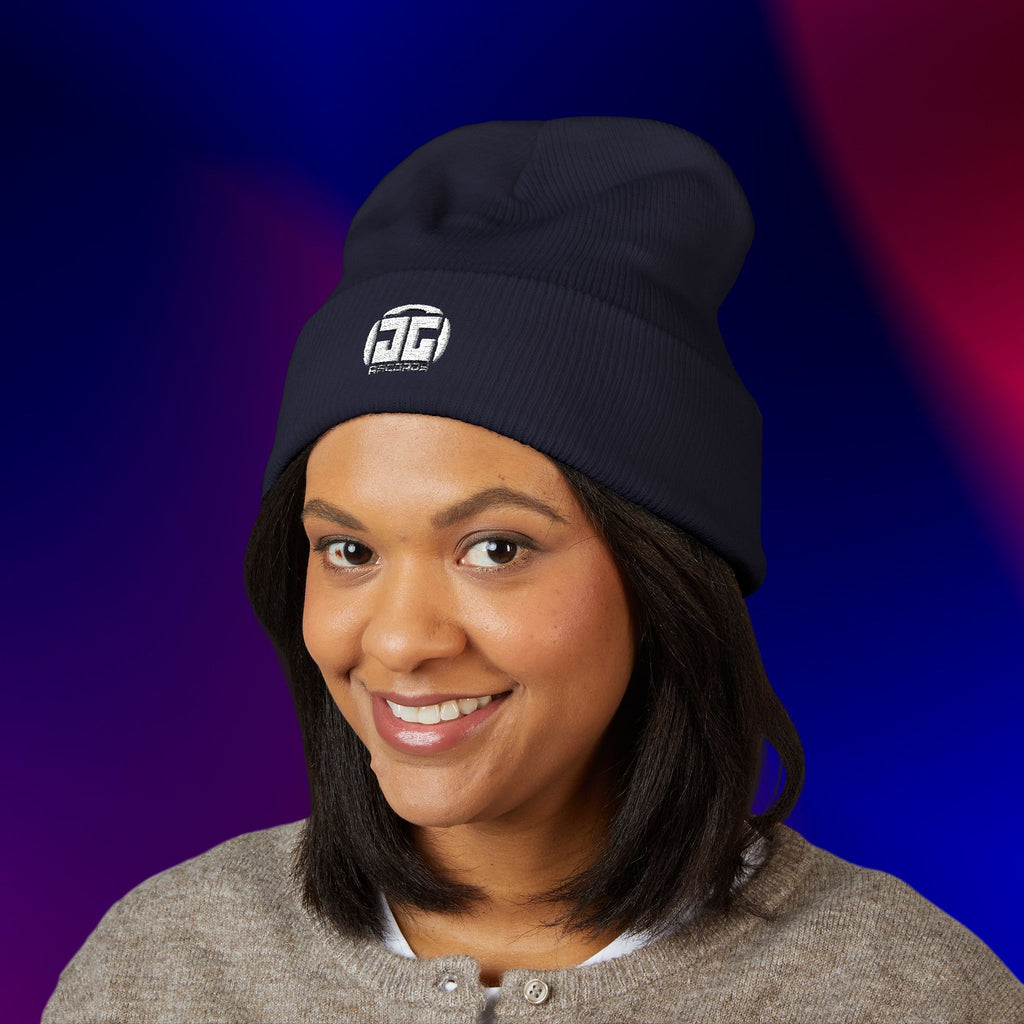 "JG Records" Embroidered Beanie