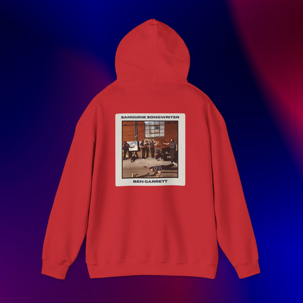 Hooded Sweatshirt "Sanguine Songwriter" Design 2