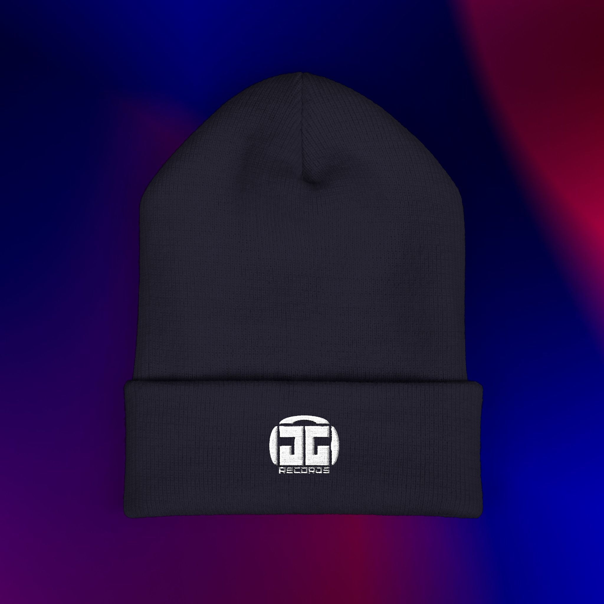 "JG Records" Embroidered Beanie