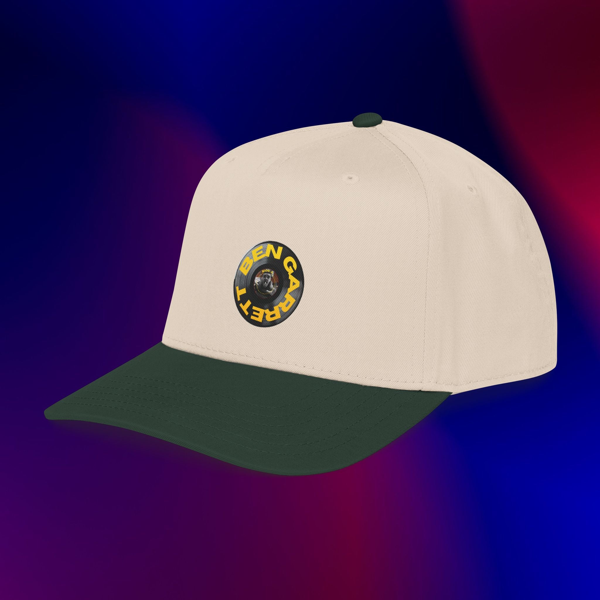 Mid Profile Baseball Cap "Record Spin"